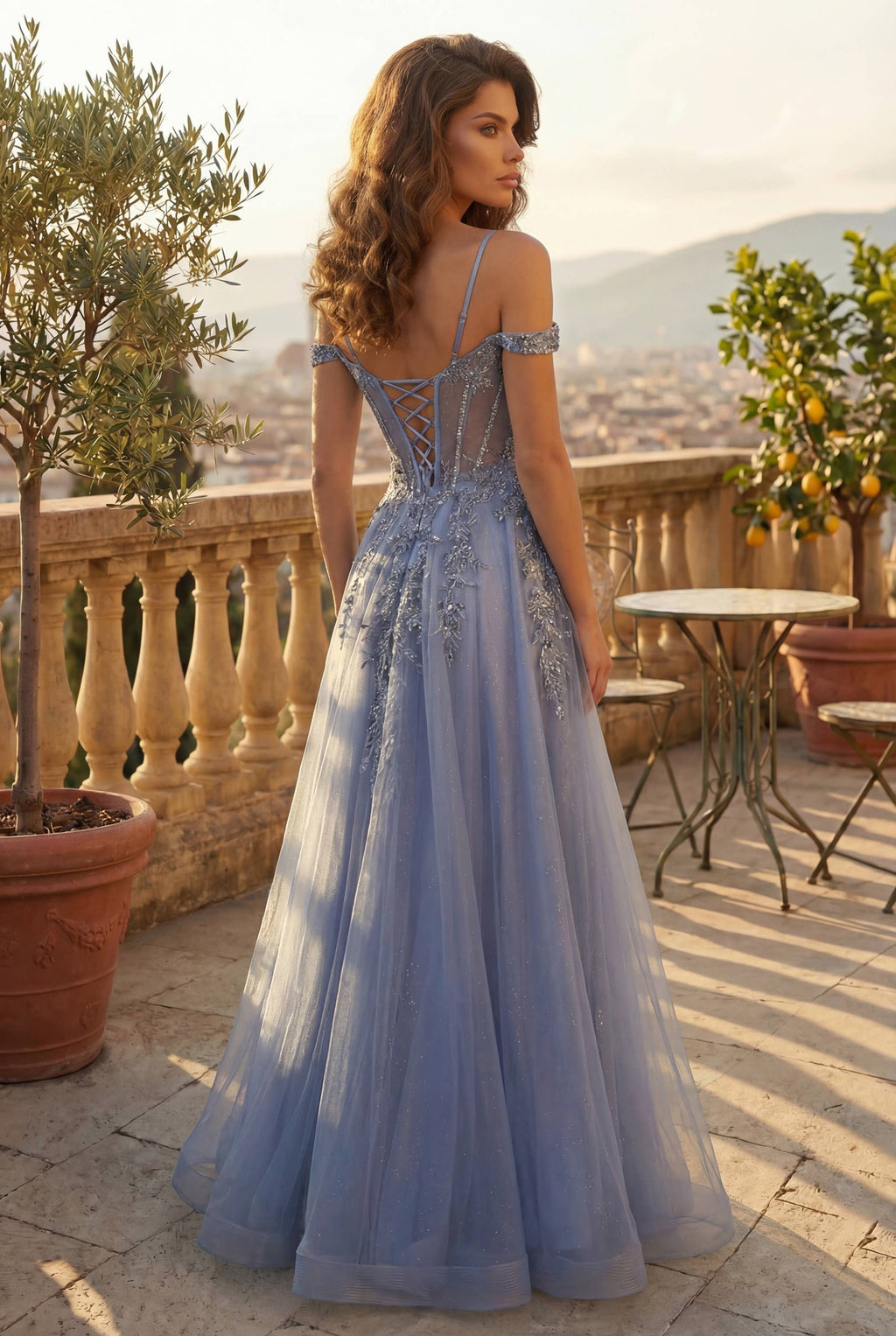 Robe Longue de Bal Formelle Style Corset en Gros