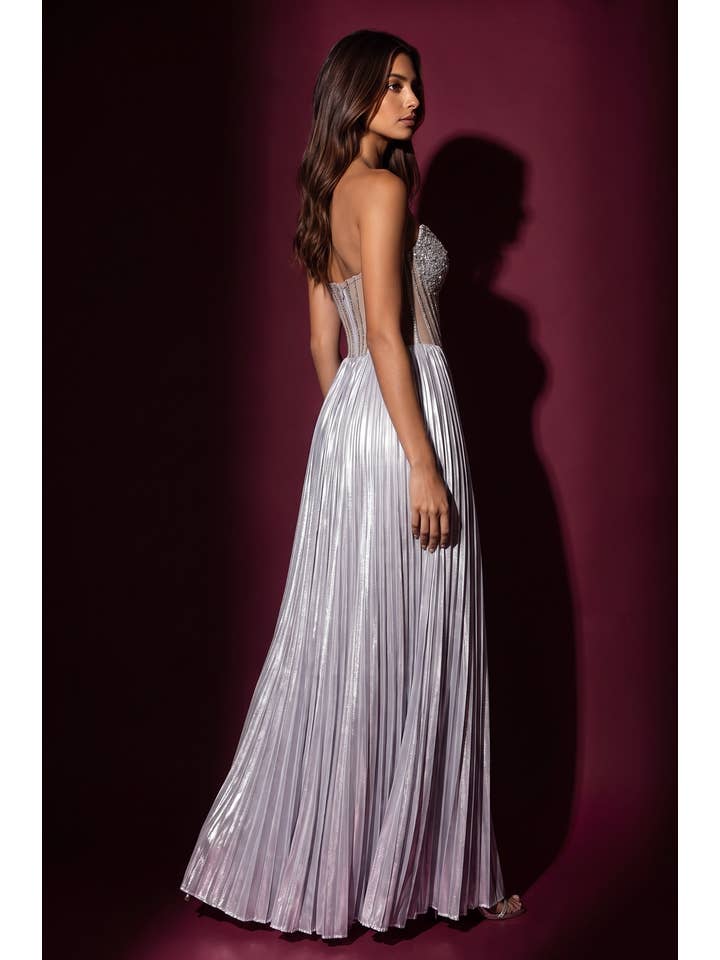 Kos Couture Robe de Soirée Longue Sirène à Perles Femme