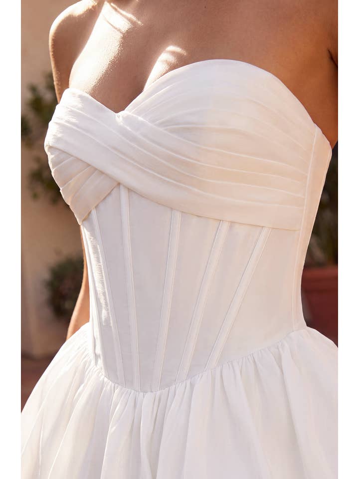 Robe Courte Corset Bouffante de Homecoming
