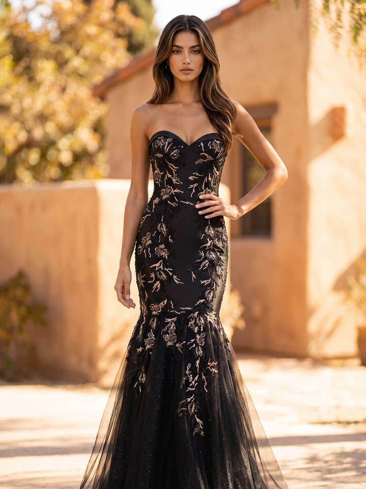 Robe Formelle Sirène de Bal de Soirée en Gros
