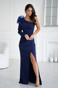  Robe longue model 202374 Bicotone 