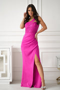  Robe longue model 203926 Bicotone 