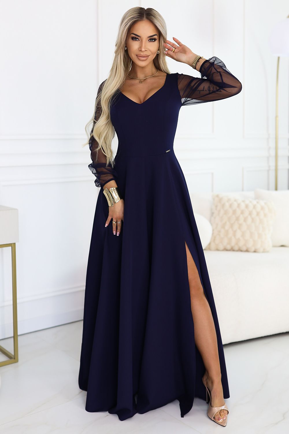  Robe longue model 227099 Numoco 