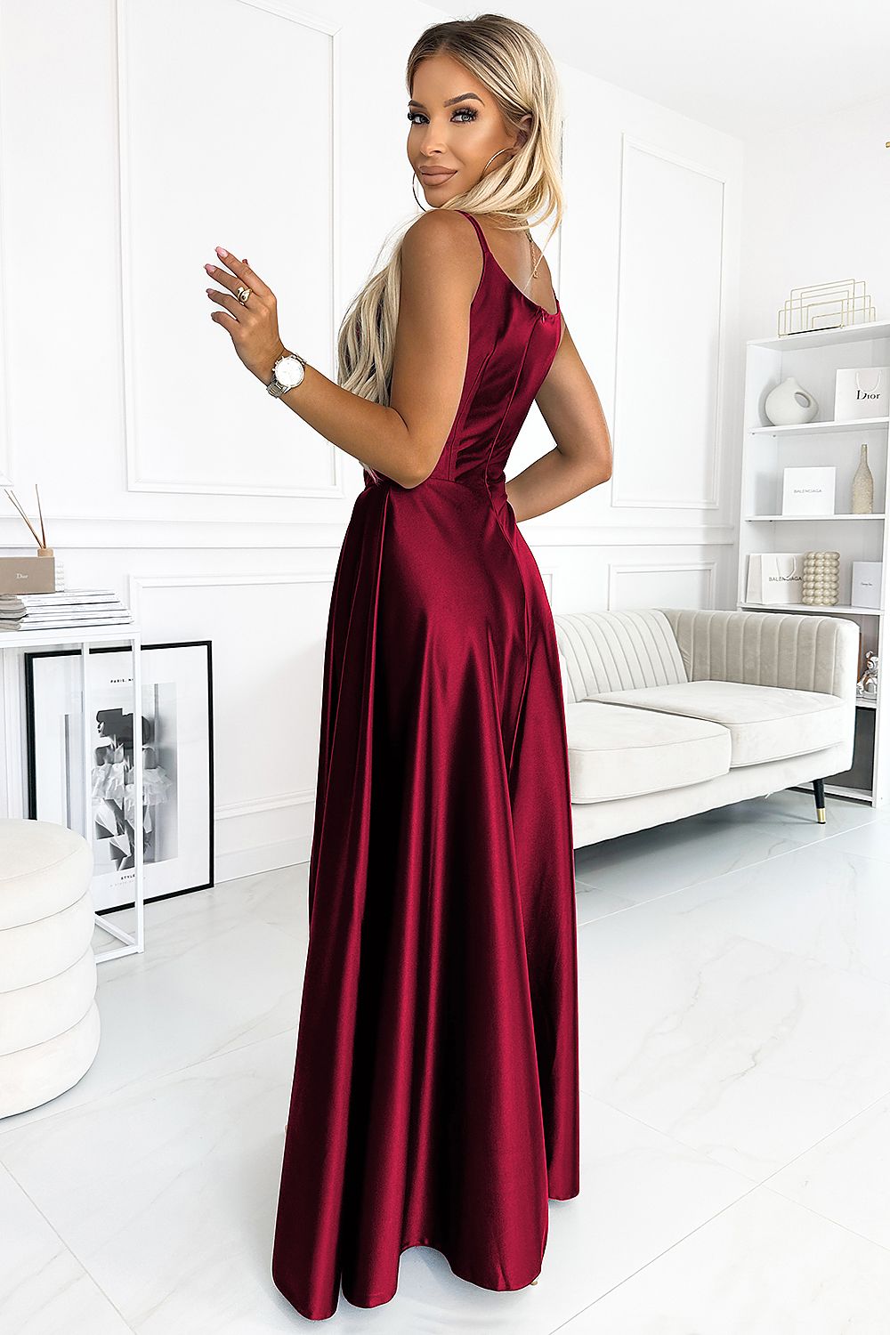  Robe longue model 186316 Numoco 